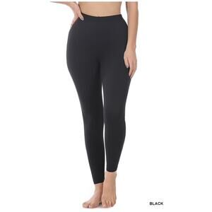 ZENANA - PREMIUM MICROFIBER FULL LENGTH LEGGINGS